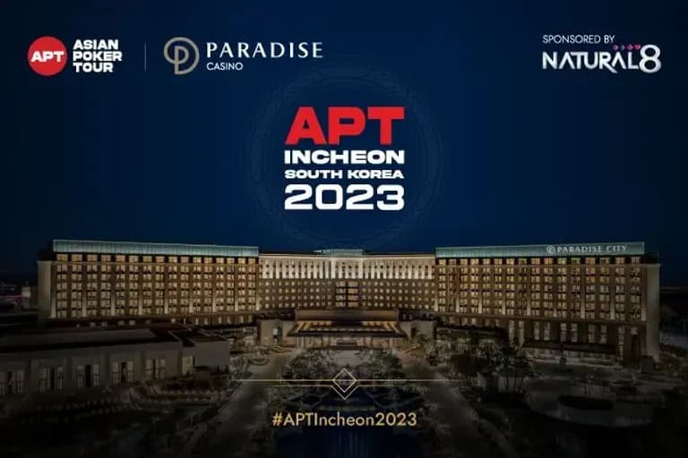 Asian Poker Tour Announces KRW 1.3BN (~USD $1M) Guarantee For APT Incheon, South Korea 2023 Main Event