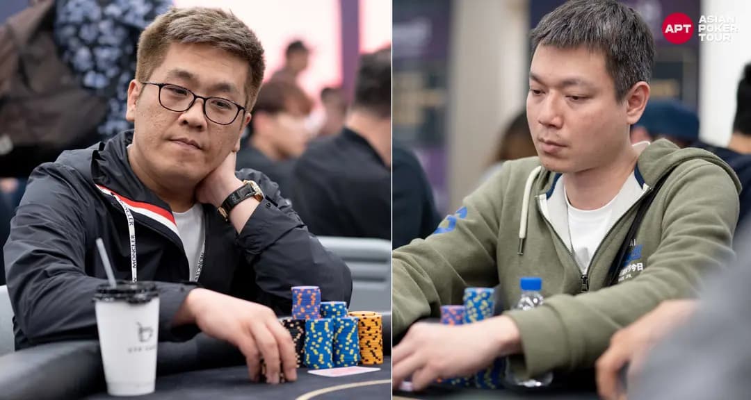 Main Event Opening Flight Sets APT Record With 437 Entries; Namhyung Kim & Chun-Yu Wu Share Chip Lead